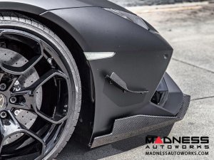 Lamborghini Huracan - Carbon Fiber Two Piece Front Splitter - Luethen Motorsport - LP 610-4